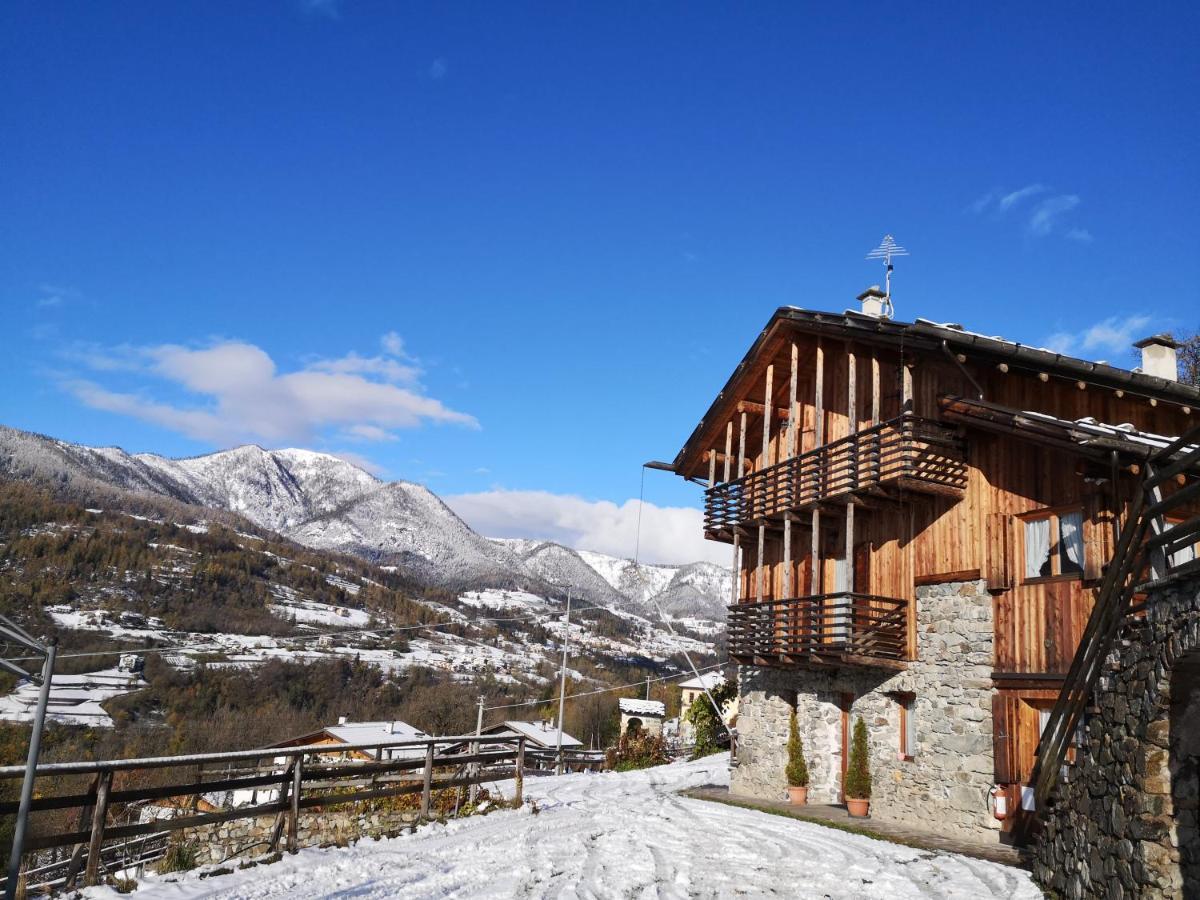 Agritur Maso Gosserhof Frassilongo Exteriör bild